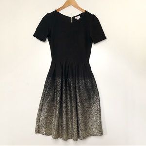 Lularoe Elegant Amelia Fit and Flare Dress